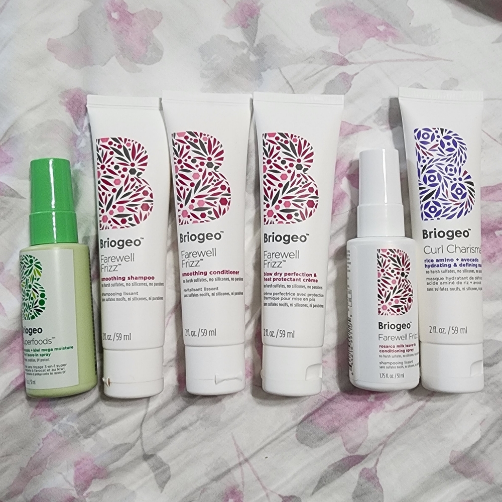 Briogeo Farwell Frizz Curl Charisma Superfoods Lot